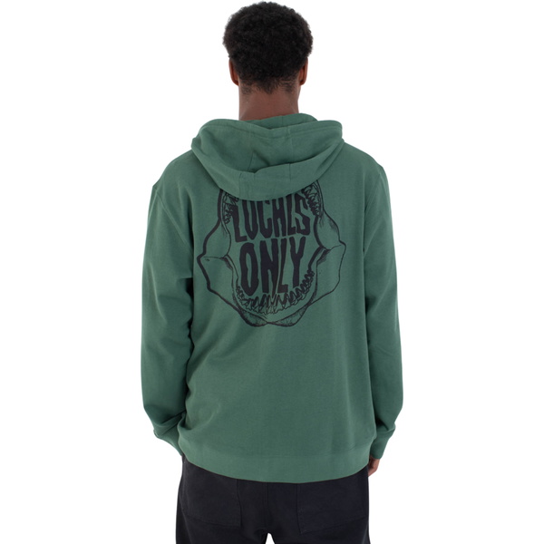 2026 Hurley M&auml;nner Seiten Zip-Hoodie MFTEU00045 - Jungle